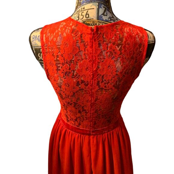 ASOS Red Dress size 4 - Picture 8 of 9